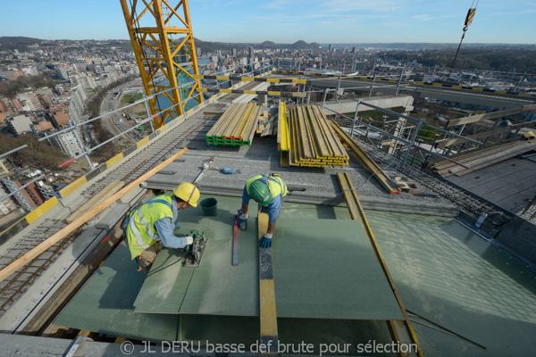 tour des finances à Liège